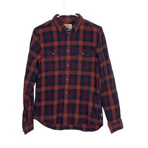 Fjallraven plaid flannel skog shirt size small outdoors